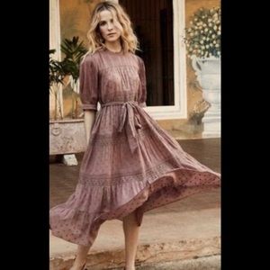 NWT Dôen Doen Minetta Dress XL Canyon With Belt